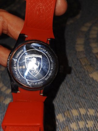 Orologio Ferrari Nero e Rosso