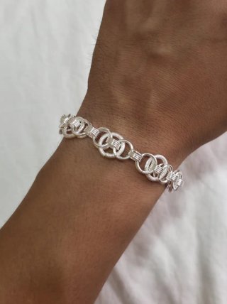Pulsera de Plata - 18-20 cm / Mujer