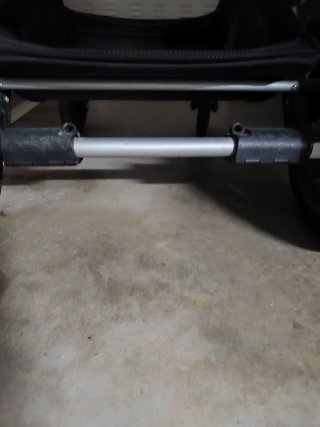 Asiento-Rueda Bugaboo con sus enganches.