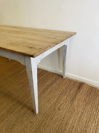 Mesa comedor francesa antigua