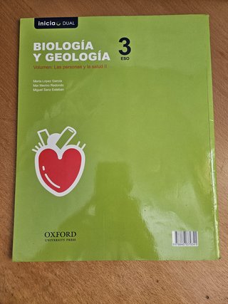 Biología y geología 3o ESO