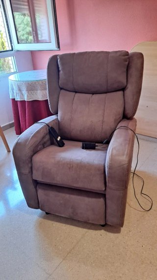 Sillón reclinable eléctrico