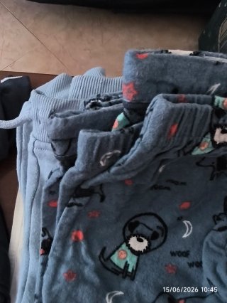 Lote 6 pantalones pijama/chándal 9-12M