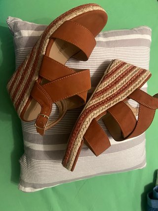 Sandalias cuña verano talla 37