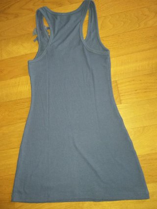 Copricostume blu con fiocchi