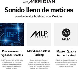 LG barra sonido inteligente 520W negro