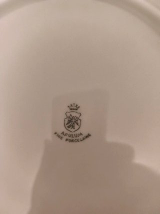 Vajilla Porcelana Apolum Dorada