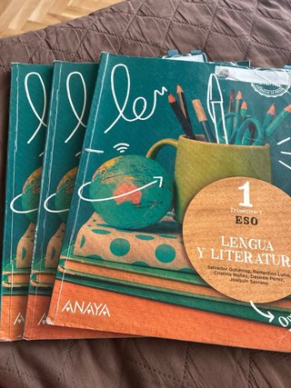 Libros 1 ESO Colegio Marqués de Vallejo (Juncarejo