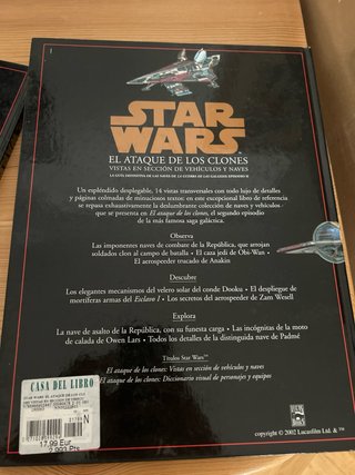 Lote 2 Libri di Star Wars: Episodio I e II