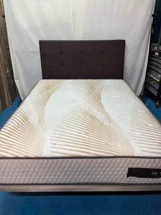 Base Tapizada + Colchón 150×190