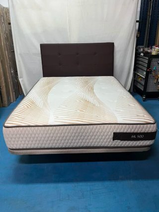 Base Tapizada + Colchón 150×190