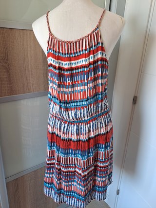 Vestido tirantes Promod Multicolor Talla 42