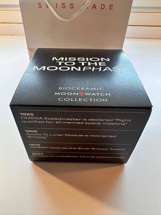 Omega x Swatch Reloj Negro Multicolor
