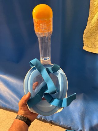 4 Máscaras de Buceo/Snorkel/10e cada una