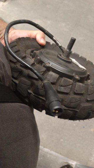 Rueda Motor Patinete Eléctrico 52V 1000W
