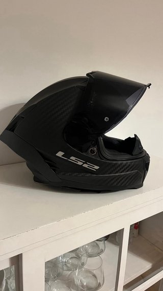 Casco Moto LS2 Carbon Dragon Talla M