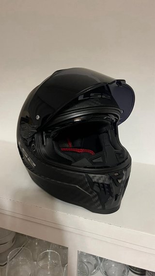 Casco Moto LS2 Carbon Dragon Talla M