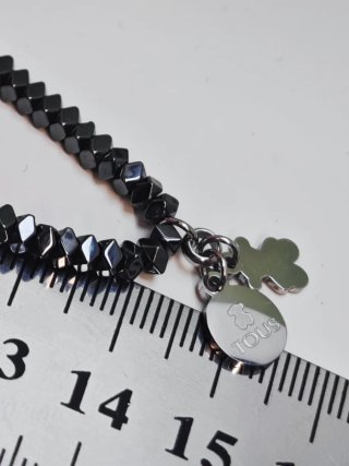 Pulsera Tous Hematita y Oso