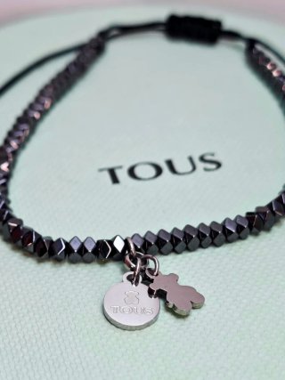 Pulsera Tous Hematita y Oso