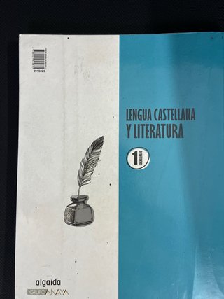 Lengua castellana y literatura, 1 bachillerato