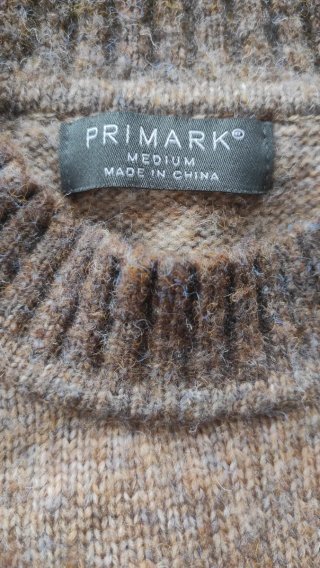 Jersey Primark Marrón Talla M