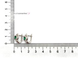 pendientes plata 925mm con piedra