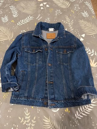 Cazadora vaquera Zara azul talla 8 años