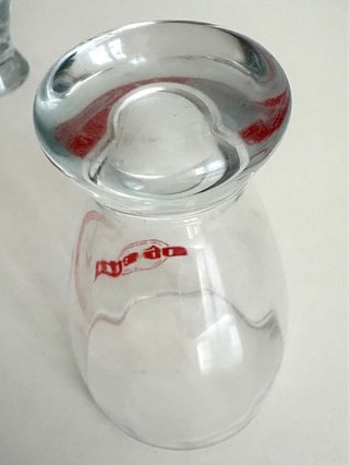 7 Vasos Vintage Pago Cristal Original