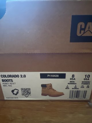 Botas Caterpillar Beige y Marrón
