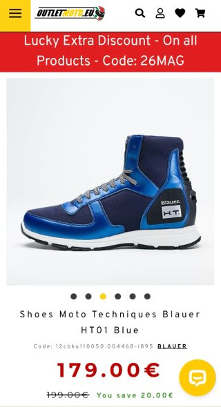 Botas Blauer Moto Talla 43