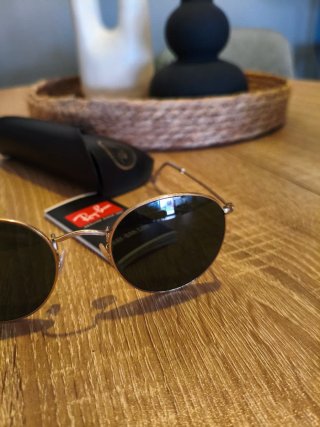 Gafas Ray-Ban round metal como nuevas
