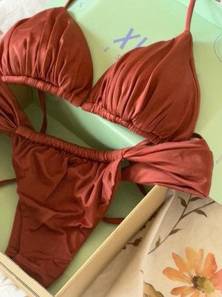 Bikini Calzedonia Rosa Fruncido