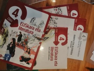 Euskara eta literatura, 4 DBH