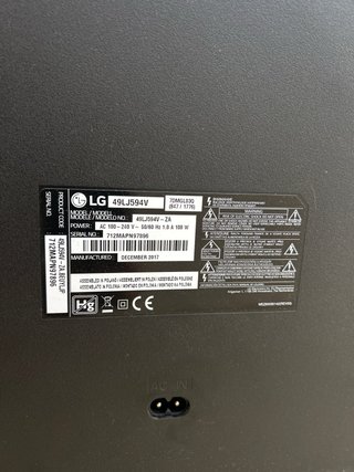 Televisor LG Negro