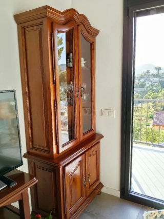 Conjunto comedor madera maciza