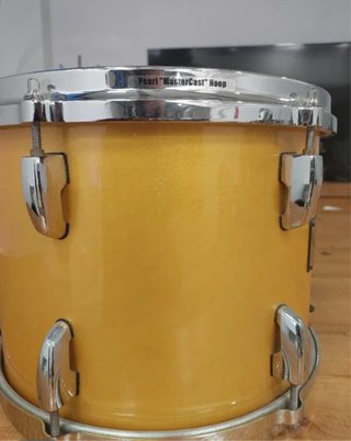 Timbal Pearl Master Custom 12x10 Antique Gold