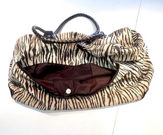 Bolso Atmosphere estampado cebra