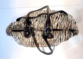 Bolso Atmosphere estampado cebra