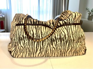 Bolso Atmosphere estampado cebra