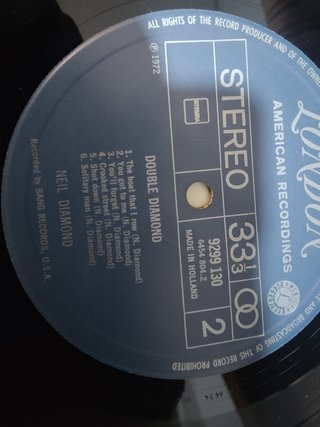Vinilo Neil Diamond - Double Diamond