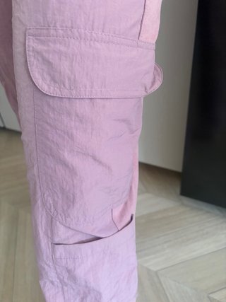 Pantalón cargo lila niña