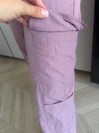 Pantalón cargo lila niña