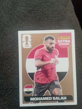 Cromo Panini Extra Sticker Mohamed Salah