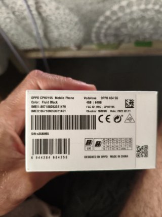 Oppo A54 5G 64GB Negro