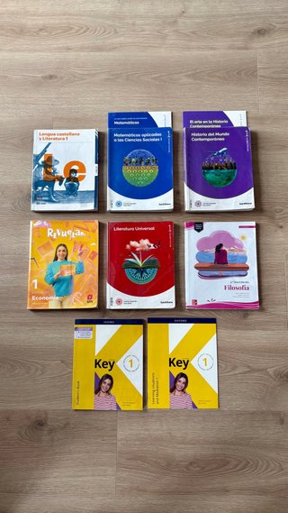 Libros de texto 1º BACH - Muy buen estado
