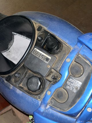 Moto Scooter Azul
