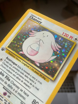 Chansey 3/102 Primera Edición Holográfico