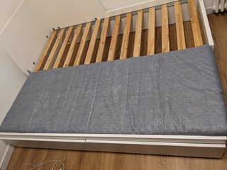 Cama Diván IKEA Flekke 80x200 con colchón