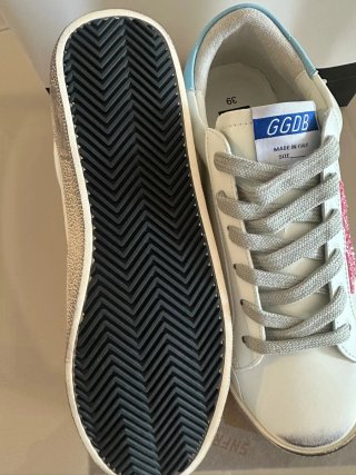 Zapatillas Golden Goose Rosa y Blanco