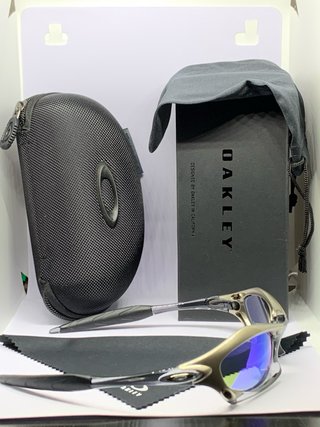 Oakley Splice Vintage Gafas de Sol Plata